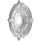 Ekena Millwork Attica PVC Ceiling Medallion (Canopies up to 5 5/8"), 16"OD x 3 1/2"ID x 1"P, Metallic Dark Bronze CMP16ATCDB - alternate 2